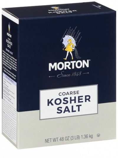Kosher Salt MORTON Coarse 1.36kg 48oz